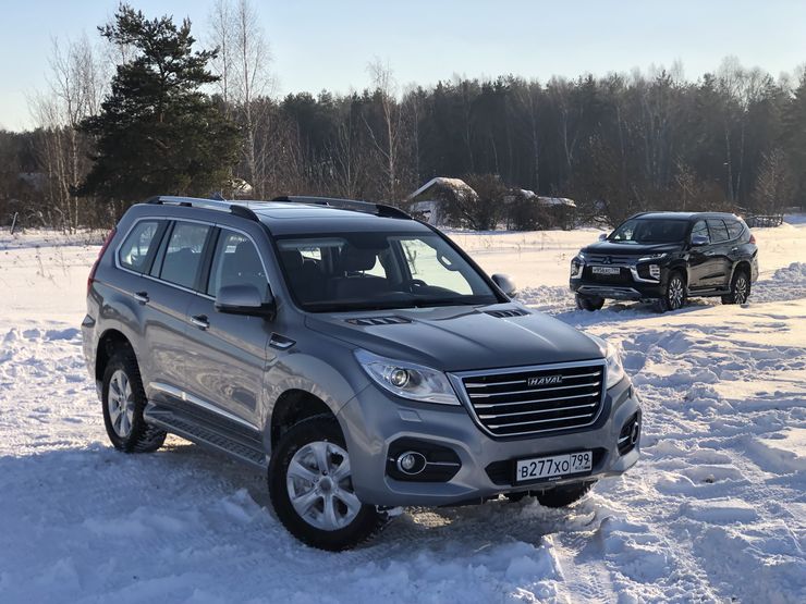 У кого рама толще: сравнительный тест-драйв Mitsubishi Pajero Sport и Haval H9
