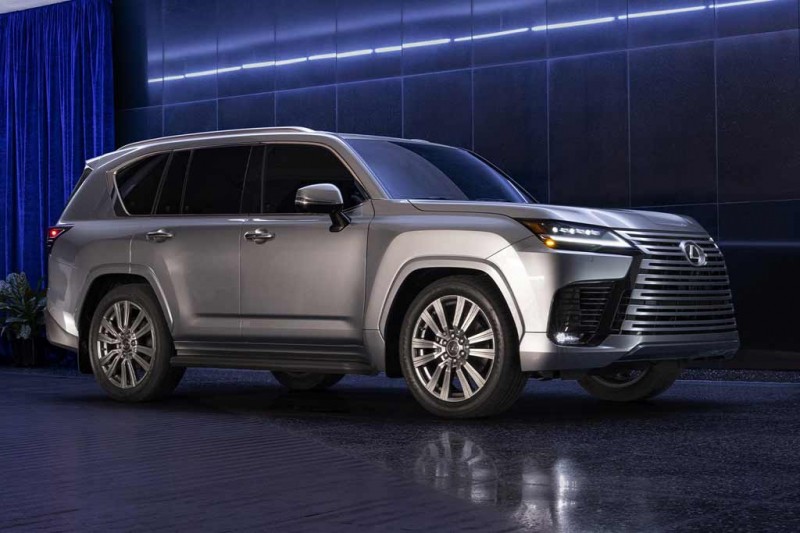 Японцы презентовали внедорожник Lexus LX 2022 нового поколения
