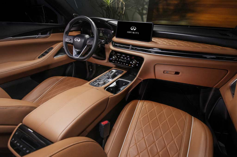 Новый кроссовер Infiniti QX60 2022 стал солиднее и современнее