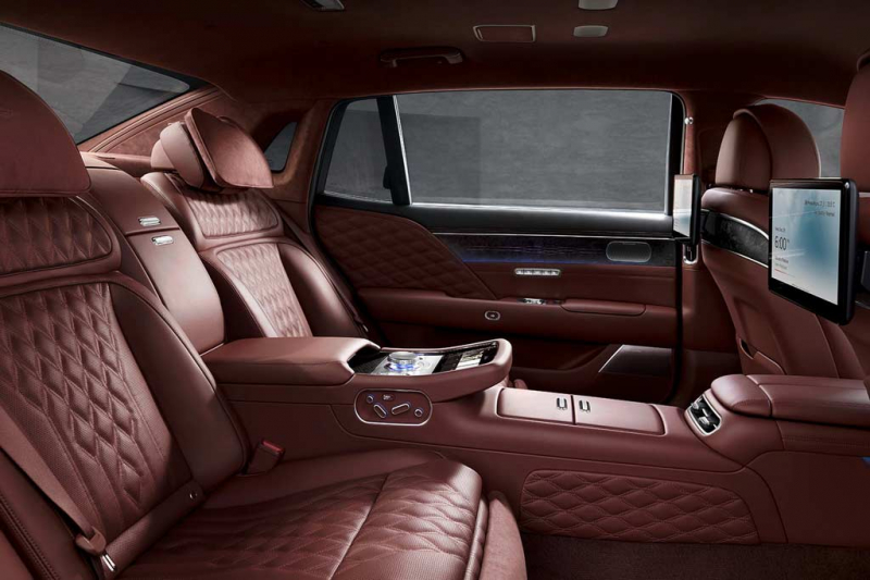 Genesis G90 2022: корейцы представили флагманский седан второго поколения
