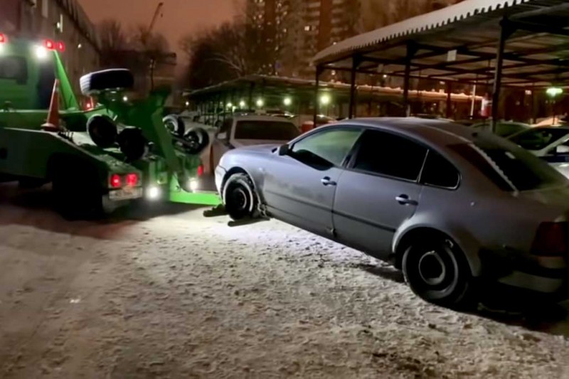 В Москве задержан владелец старого VW Passat B5, накопивший штрафов на 1 млн рублей