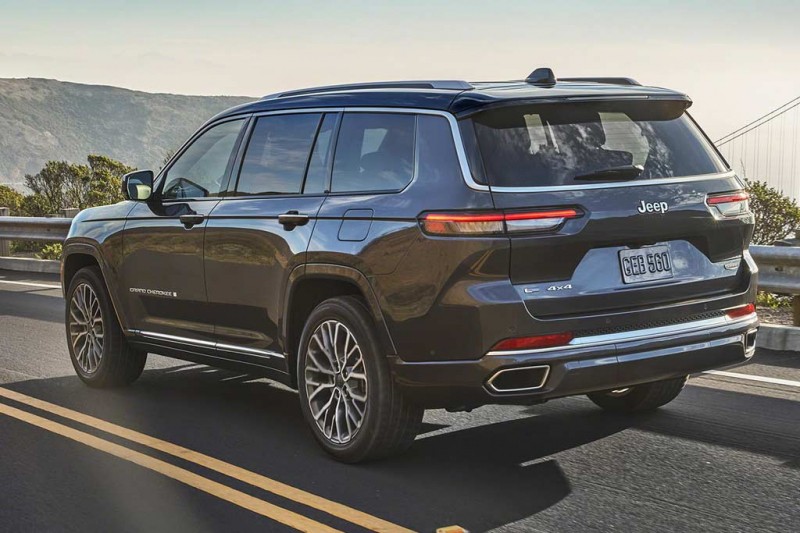 Новое поколение Jeep Grand Cherokee WL в удлиненной версии L