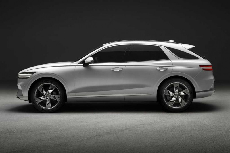 В Китае представили Genesis Electrified GV70: электрический вариант кроссовера