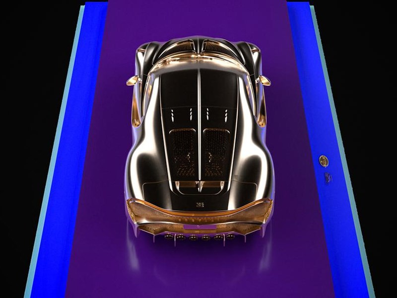 В Bugatti создали машину из золота 1 В Bugatti создали машину из золота