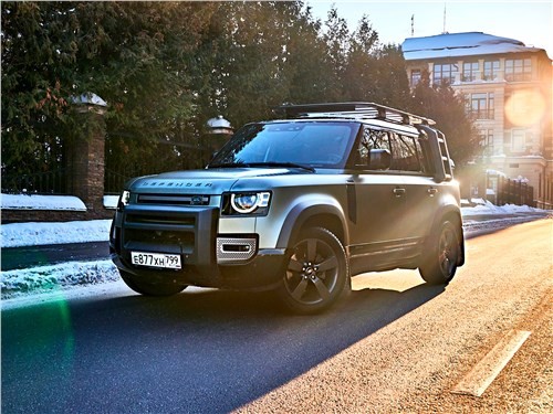 Тест-драйв Land Rover Defender 110 (поколение III) - Особенности преемственности британских аристократов