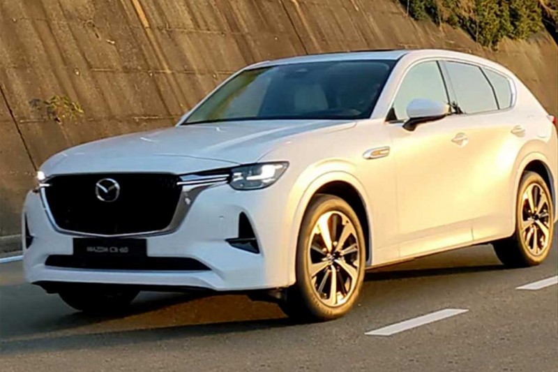 Дизайн нового кроссовера Mazda CX-60 рассекретили до премьеры