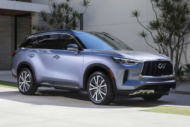 Новый кроссовер Infiniti QX60 2022 стал солиднее и современнее