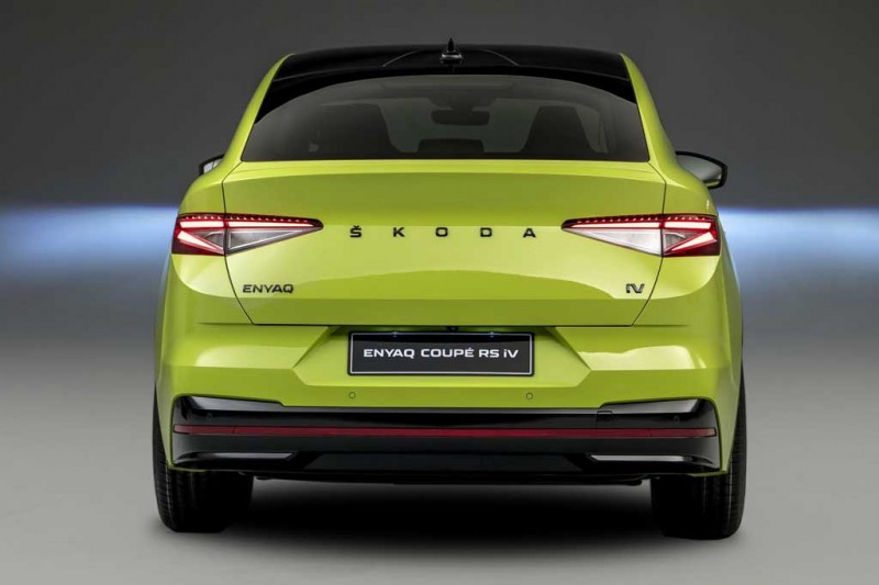 Чехи рассекретили купеобразный электрический кроссовер Skoda Enyaq Coupe iV