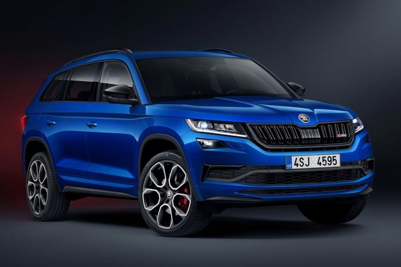 Skoda Kodiaq RS: кроссовер с заводным характером