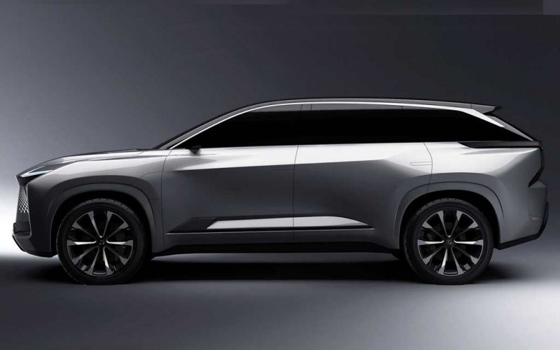 Анонсирован семиместный электрический кроссовер Lexus: пока даже без названия