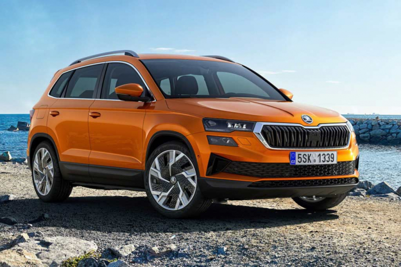 Паркетник Skoda Karoq пережил рестайлинг вслед за &laquo;старшим&raquo; Кодиаком