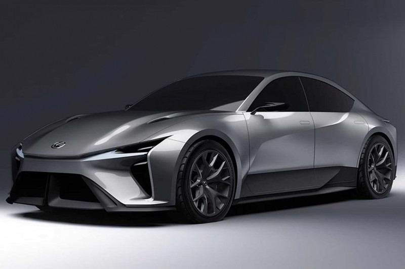 Компания Lexus анонсировала электрический седан: опубликованы первые рендеры