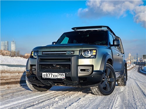 Тест-драйв Land Rover Defender 110 (поколение III) - Особенности преемственности британских аристократов