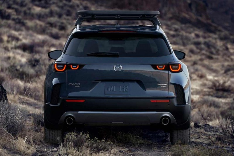 Новый кроссовер Mazda CX-50 адресовали любителям вылазок на природу