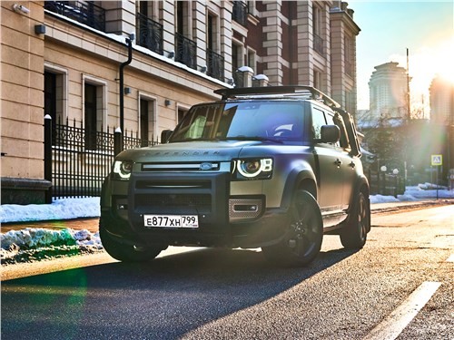 Тест-драйв Land Rover Defender 110 (поколение III) - Особенности преемственности британских аристократов