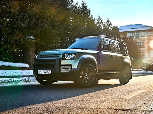 Тест-драйв Land Rover Defender 110 (поколение III) - Особенности преемственности британских аристократов