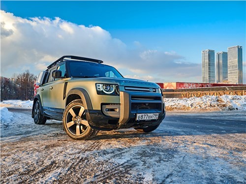 Тест-драйв Land Rover Defender 110 (поколение III) - Особенности преемственности британских аристократов