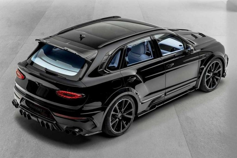 Bentley Bentayga Speed от Mansory: 900-сильный монстр с карбоновым обвесом