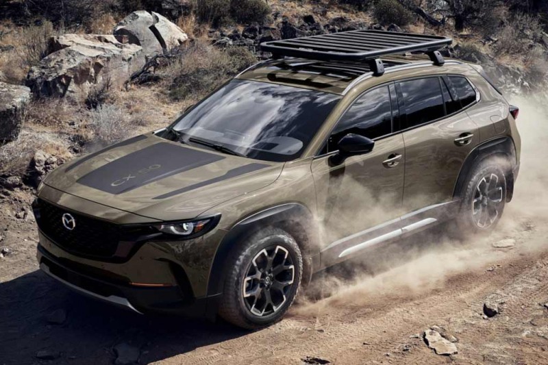 Новый кроссовер Mazda CX-50 адресовали любителям вылазок на природу