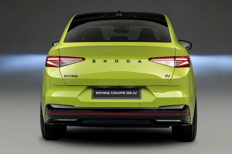 Чехи рассекретили купеобразный электрический кроссовер Skoda Enyaq Coupe iV