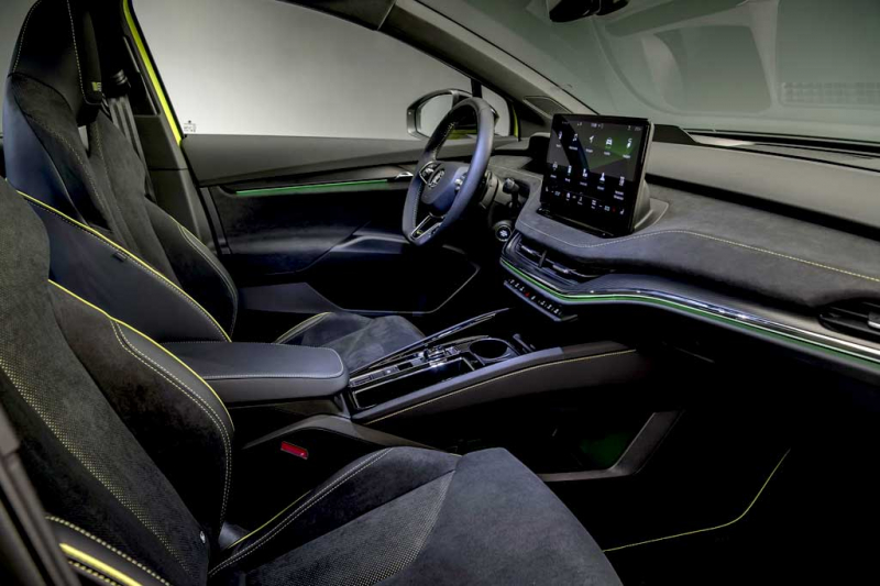 Чехи рассекретили купеобразный электрический кроссовер Skoda Enyaq Coupe iV