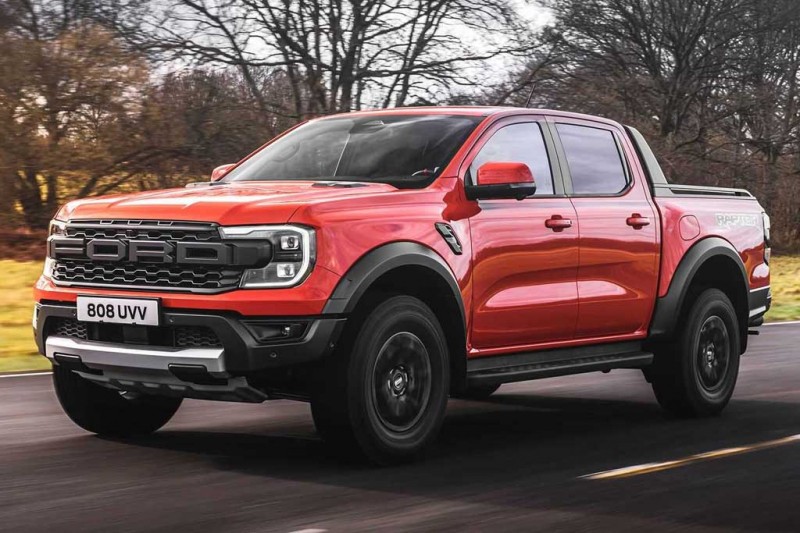 Новый пикап Ford Ranger Raptor 2022 предложили с двумя разными движками