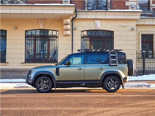Тест-драйв Land Rover Defender 110 (поколение III) - Особенности преемственности британских аристократов