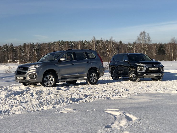 У кого рама толще: сравнительный тест-драйв Mitsubishi Pajero Sport и Haval H9