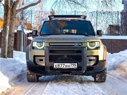 Тест-драйв Land Rover Defender 110 (поколение III) - Особенности преемственности британских аристократов