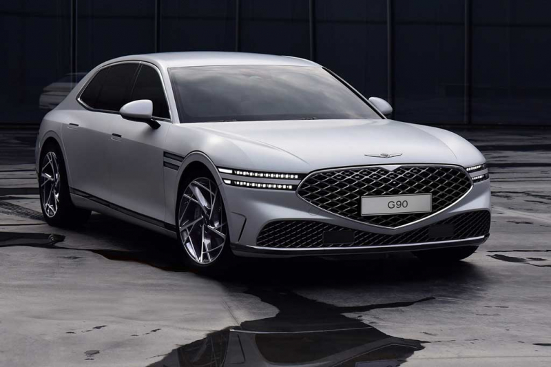 Genesis G90 2022: корейцы представили флагманский седан второго поколения