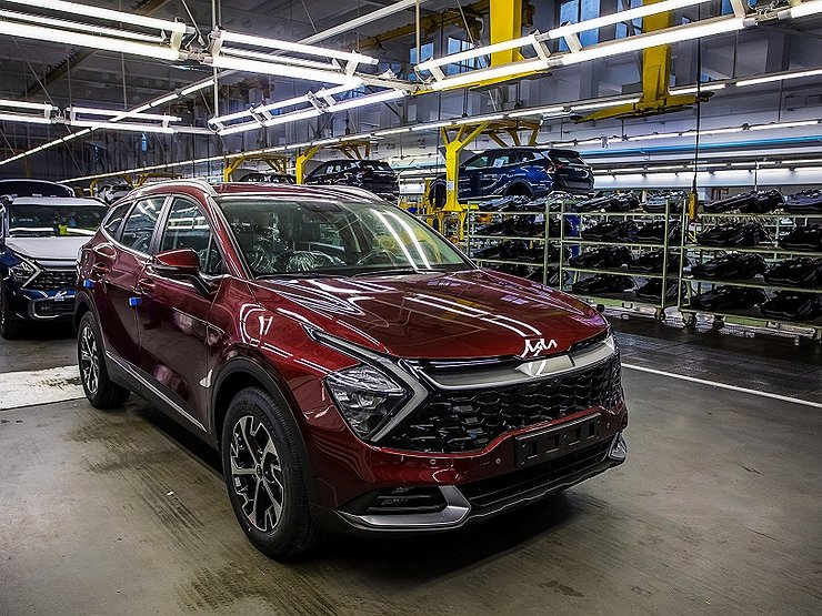 Стартовало российское производство кроссовера Kia Sportage нового поколения