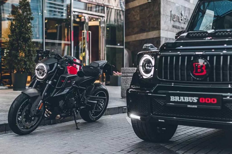 В Brabus взялись за мотоциклы: представлен доработанный KTM 1290 Super Duke R EVO