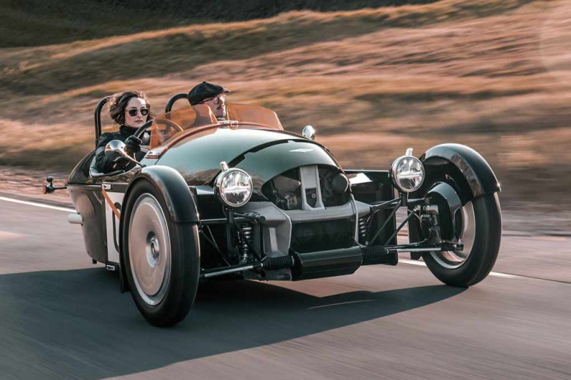 Morgan Super 3: британцы представили трехколесный &laquo;мотоцикл&raquo; с мотором от Ford