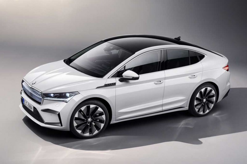 Чехи рассекретили купеобразный электрический кроссовер Skoda Enyaq Coupe iV