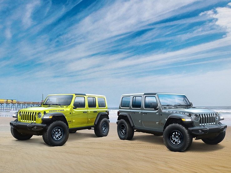 Легендарный Jeep Wrangler получил новые версии и цвета