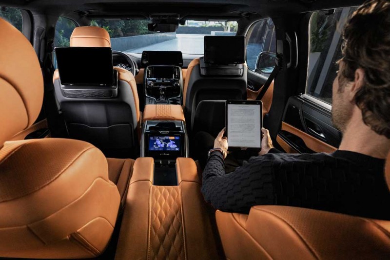 Японцы презентовали внедорожник Lexus LX 2022 нового поколения