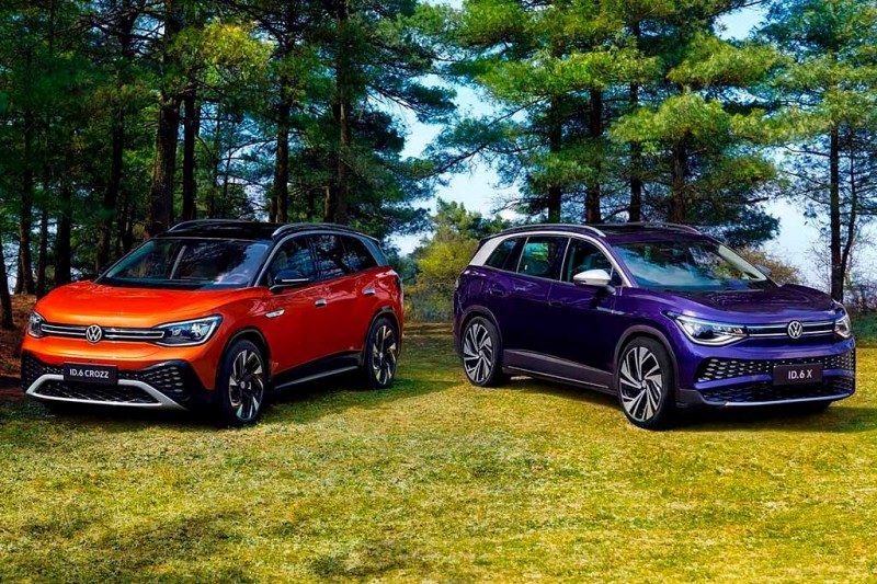 Кроссовер Volkswagen ID.6: эксклюзив для Китая представлен сразу в двух версиях