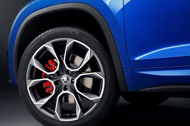 Skoda Kodiaq RS: кроссовер с заводным характером