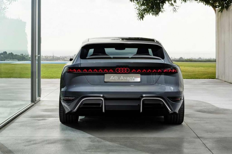 Немцы показали концептуальный электрический универсал Audi A6 Avant e-tron