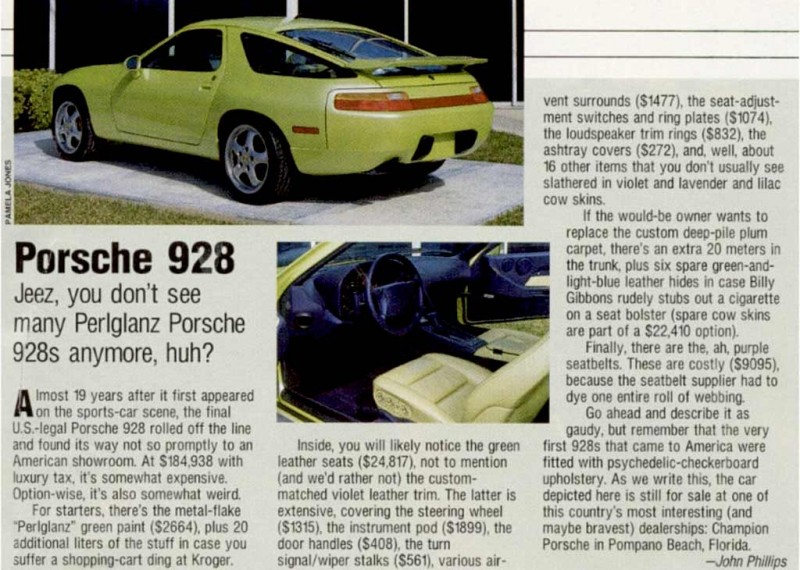 Посмотрите на самый дорогой Porsche 928 GTS: почему этот экземпляр носит такой статус?