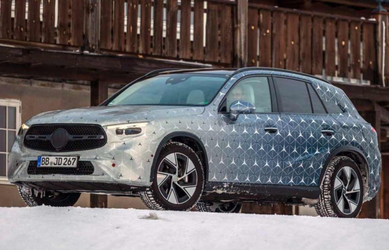 Немцы рассказали о новом кроссовере Mercedes-Benz GLC II второго поколения