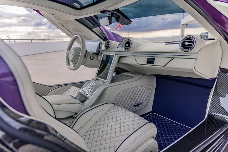 Первый в мире 1114-сильный электрокар Hispano Suiza Carmen передали клиенту