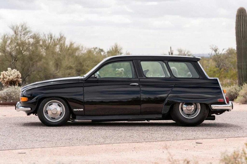 На торги выставлен доработанный универсал Saab 95 1971 года с мотором V8 3 На торги выставлен доработанный универсал Saab 95 1971 года с мотором V8