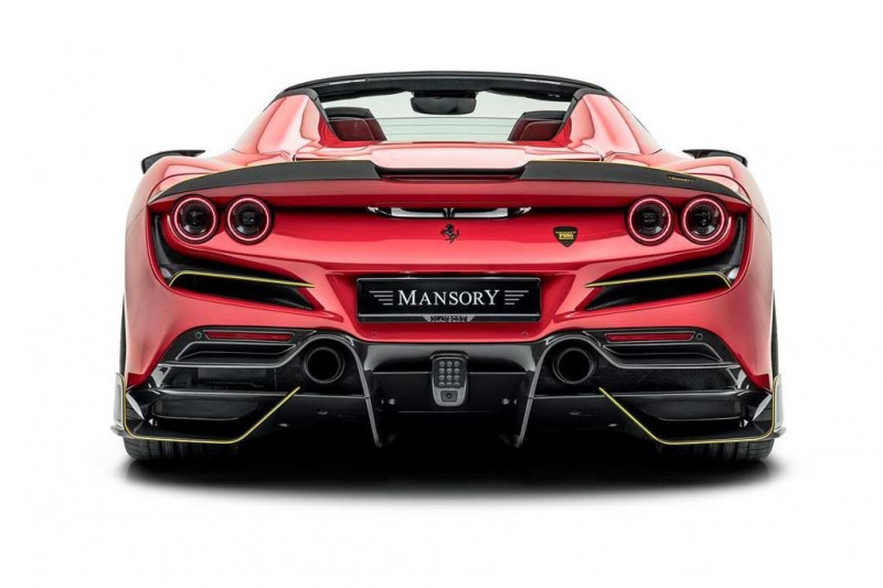 Специалисты Mansory подготовили 880-сильный вариант Ferrari F8 Spider 3 Специалисты Mansory подготовили 880-сильный вариант Ferrari F8 Spider