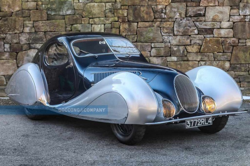 Единственный уцелевший Talbot-Lago 1937 года удалось продать за невероятные ₽1,4 млрд