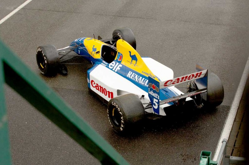 Легендарный формульный болид Williams FW14 Найджела Мэнселла выставят на аукцион