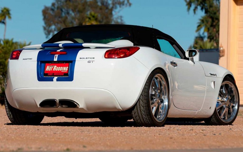 Уникальный родстер Pontiac Solstice GT с 400-сильным мотором V8 пустят с молотка 3 Уникальный родстер Pontiac Solstice GT с 400-сильным мотором V8 пустят с молотка