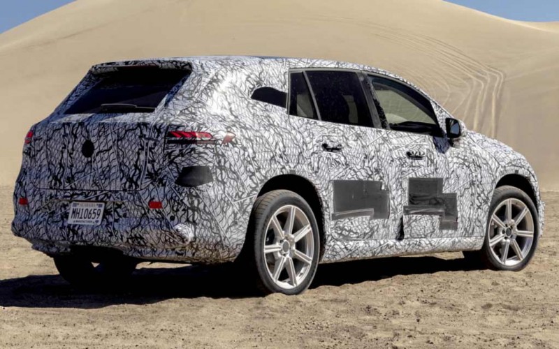 Немцы рассекретили салон электрического кроссовера Mercedes-Benz EQS SUV 4 Немцы рассекретили салон электрического кроссовера Mercedes-Benz EQS SUV