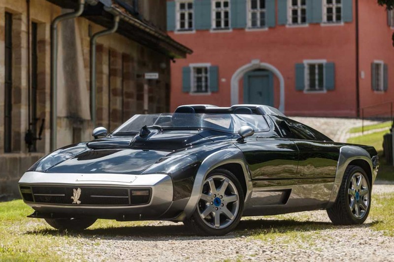 С молотка пустят необычный Isdera Spyder 036i, выпущенный тиражом около 14 штук
