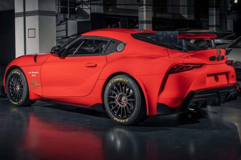 Спецверсию «50 Edition» для гоночной Toyota GR Supra GT4 выпустят в количество 6 штук
